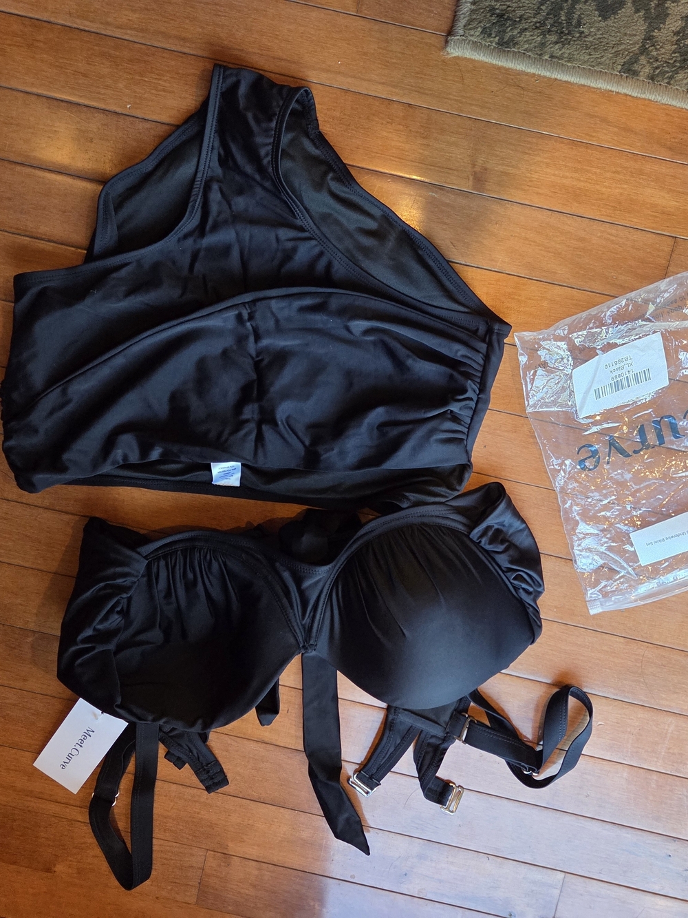 Black Underwire Strapless Convertible Bikini Top - Women Intimates & Sleepwear